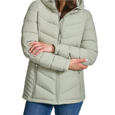 Tommy Hilfiger Chevron Quilted Puffer Jacket