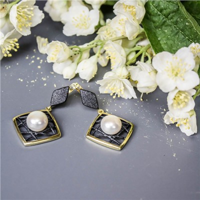 Серьги серебро 52843Y1B