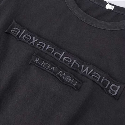 Футболка alexande*r wan*g  плотной хлопковой