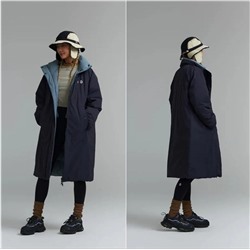 Теплый и комфортный двусторонний пуховик AnKoRa*u  Экспорт