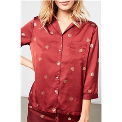 Welinda терракотовая ночная рубашка