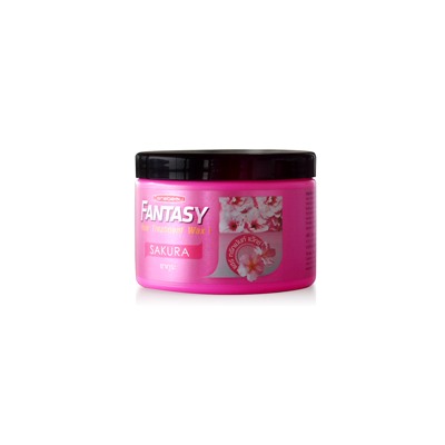 Маска для волос серии "Fantasy" с сакурой от Carebeau 250 гр / Carebeau Fantasy Hair Treatment Wax Sakura 250 g.