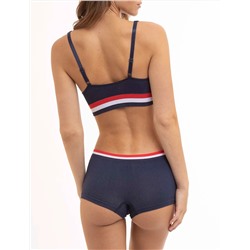 5 PACK SIGNATURE STRIPE SEAMLESS BOY SHORTS