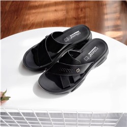 Кожаные сабо на толстой подошве. Экспорт в Россию