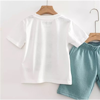 Хлопковый костюм для мальчиков на лето