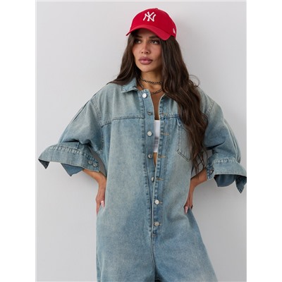 Комбинезон джинсовый брючный ZADUMOV №4