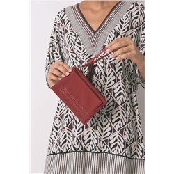 Monedero mini nylon rojo