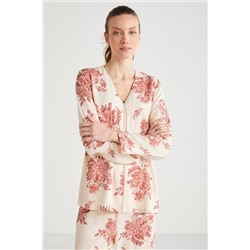 Yumuşak dokulu pijama takımı