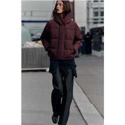 SHORT WATER-REPELLENT WINDPROOF HOODED ANORAK