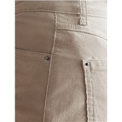 Брюки из эластичного микро-вельвета