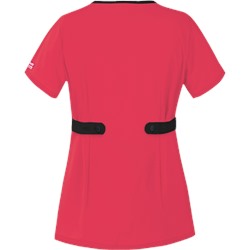 UA Butter-Soft STRETCH Scrubs by UA™ Contrast Empire Waist Top