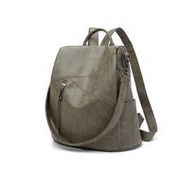 Универсальный рюкзак из мягкой кожи