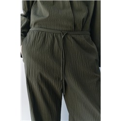 ZW COLLECTION PYJAMA-STYLE TROUSERS