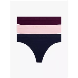 Mixed-Knit Variety Thong 3-Pack