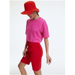 Shorts mit Falten