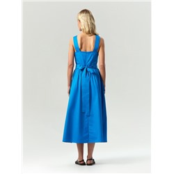 Платье миди из 100% хлопка, PL1715/amelody