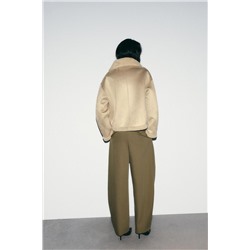 BALLOON TROUSERS WITH PLEATS