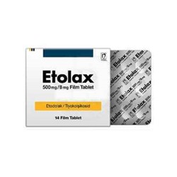 ETOLAX 500 MG/8 MG FILM KAPLI TABLET (14 FILM TABLET) ЭТОДОЛАК