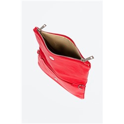 Bandolera de piel Rojo