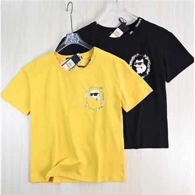 Хлопковая футболка КАР*Л 😎