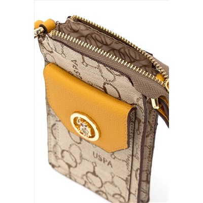 Kadın Hardal Telefon Çantası