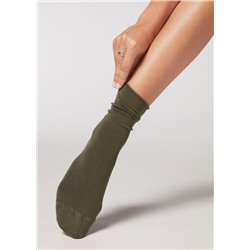 Kurze Socken mit Cashmere