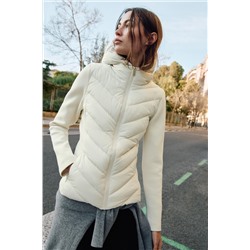 CAZADORA ACOLCHADA COMBINADA