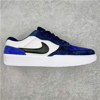 Повседневная спортивная обувь для скейтбординга Nik*e SB Force 58 серии Air Force 58 с низким вырезом, верх выполнен из парусины и замши, с богатой многослойной строчкой, с вулканизированной подошвой, износостойкая и прочная, язычок и подошва украшены логотипом SB на пятке