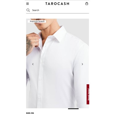 Офигенная рубашка , белоснежная и ткань стрейч