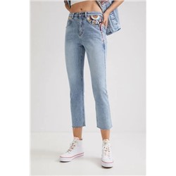 Vaquero Straight cropped cenefas