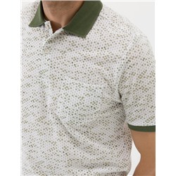 Beyaz Regular Fit Polo Yaka Tişört