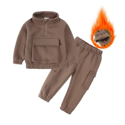 Спортивный костюм для мальчиков/девочек на флисе