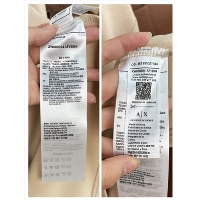 Женский костюм Arman*i Exchang*e  очень приятный к телу, эластичный из смесового модала