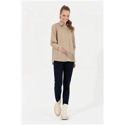 Kadın Taş Uzun Kollu Gömlek