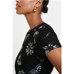 Vestido midi floral