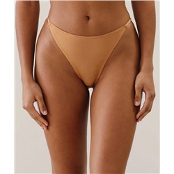 Tanga de microfibra y encaje