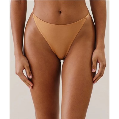 Tanga de microfibra y encaje