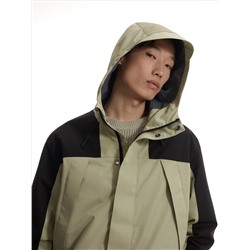 Jacke aus Materialmix