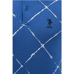 Erkek Saks Polo Yaka Tişört