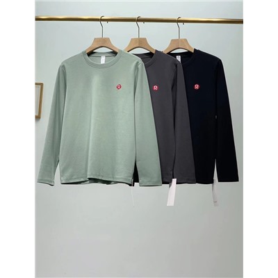 Лонгслив Изящный вышитый логотип бренда, ткань из чистого хлопка. Он эластичен и очень приятен на ощупь. На ощупь он напоминает воск и настолько удобен, что заставляет вас плакать ~ Даже если вы носите его слой за слоем, он не ощущается. раздутый и удобно сидит. Детали ручной работы очень хороши, и он также очень подходит для ежедневных поездок на работу и занятий спортом. Его можно носить отдельно или как внутренний слой. Это очень практично!