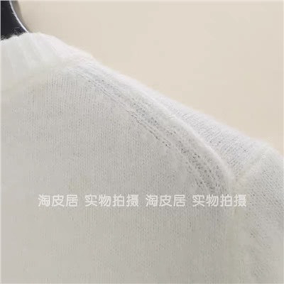 Женский пуловер с короткими рукавами Н*М