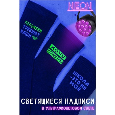 Носки детские Учёба (набор 3 пары)