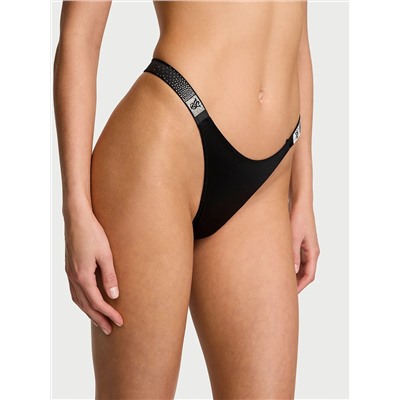 Very Sexy Scattered Shine Strap Smooth Thong Panty