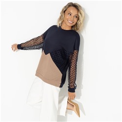 Свитшот оверсайз, Любимый образ (шоколадный мусс)