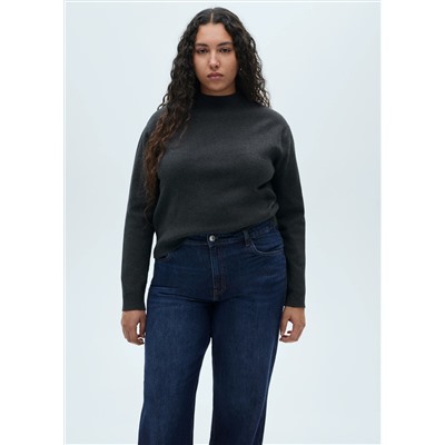 Jeans Danila wide leg tiro alto