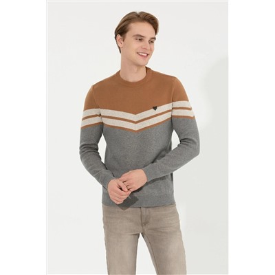 Erkek Gri Melanj Kazak