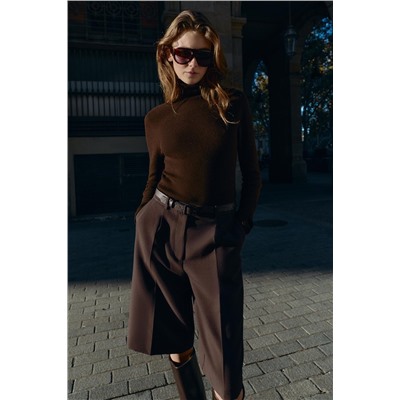 LONG BERMUDA SHORTS WITH BELT