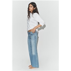 TRF BOOTCUT LOW-RISE JEANS