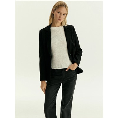 Однобортный жакет приталенного кроя, ML679/baykal