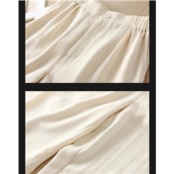 Лёгкие женские брюки с высокой талией, экспорт